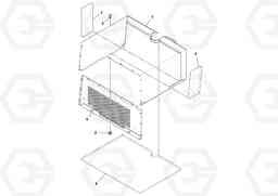 2655 Engine housing PF3172/PF3200 S/N 197507-, Volvo Construction Equipment