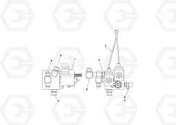 60666 Front Wheel Assist Valve PF3172/PF3200 S/N 197507-, Volvo Construction Equipment