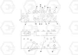 69453 Main Control Valve Assembly PF3172/PF3200 S/N 197507-, Volvo Construction Equipment