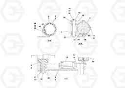 74418 Truck Hitch Assembly PF4410 S/N 375009-, Volvo Construction Equipment