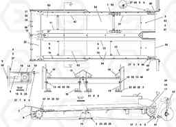 31492 Auger/conveyor Arrangement PF3172/PF3200 S/N 197507-, Volvo Construction Equipment