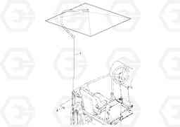 78415 Operator's Umbrella Installation PF3172/PF3200 S/N 197507-, Volvo Construction Equipment