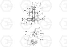 106411 Mixer/agitator Assembly PF3172/PF3200 S/N 197507-, Volvo Construction Equipment