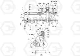 62234 Power Tunnel Assembly PF3172/PF3200 S/N 197507-, Volvo Construction Equipment