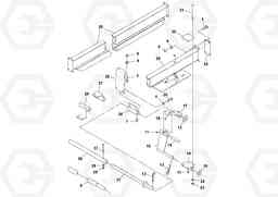 80365 Beam Assembly PF3172/PF3200 S/N 197507-, Volvo Construction Equipment