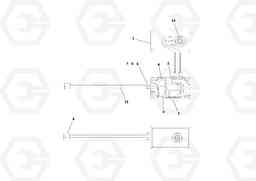 2661 Screed Lock PF3172/PF3200 S/N 197507-, Volvo Construction Equipment