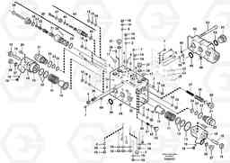 5138 Control valve, swivel EW140C, Volvo Construction Equipment