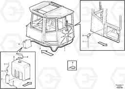 63841 Windscreen washer and wiper A30E, Volvo Construction Equipment