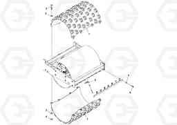 22291 Bolt-on Shell Installation SD116DX/SD116F S/N 197542 -, Volvo Construction Equipment