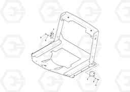 86295 ROPS Ship Loose SD130D/DX/F S/N 600012 -, Volvo Construction Equipment