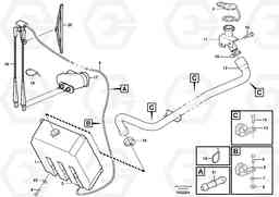 75988 Windscreen washer and wiper A25E, Volvo Construction Equipment