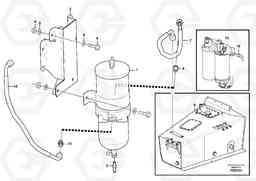 3874 Extra fuel filter A35E, Volvo Construction Equipment