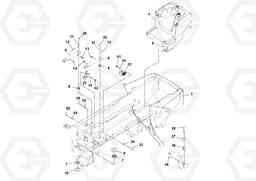 97222 Rear Frame Installation SD160DX/SD190/SD200 S/N 197386 -, Volvo Construction Equipment