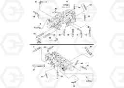 51739 Hoses Installation SD160DX/SD190/SD200 S/N 197386 -, Volvo Construction Equipment