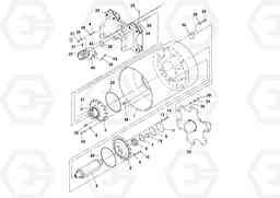 99161 Drum Assembly SD160DX/SD190/SD200 S/N 197386 -, Volvo Construction Equipment