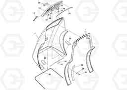 54234 Hood Assembly SD116DX/SD116F S/N 197542 -, Volvo Construction Equipment