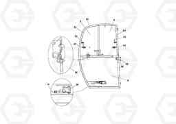 14745 Cab Assembly SD116DX/SD116F S/N 197542 -, Volvo Construction Equipment