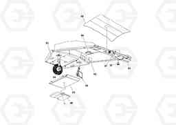 14762 Cab Assembly SD116DX/SD116F S/N 197542 -, Volvo Construction Equipment