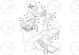 60416 Operator's Platform Assembly DD112HF/DD118HF/HA/HFA S/N 197518 -, Volvo Construction Equipment