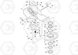 106294 Operator's Platform Assembly DD112HF/DD118HF/HA/HFA S/N 197518 -, Volvo Construction Equipment