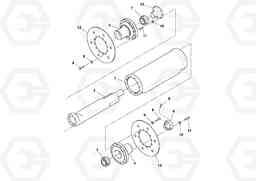 15930 Eccentric Shaft Assembly DD112HF/DD118HF/HA/HFA S/N 197518 -, Volvo Construction Equipment