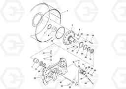 106302 Drum Assembly DD132HF/DD138HF/HA/HFA S/N 197527-, Volvo Construction Equipment