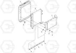 57734 Cooling Assembly DD112HF/DD118HF/HA/HFA S/N 197518 -, Volvo Construction Equipment