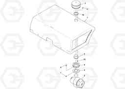 57370 Pre-cleaner Installation DD112HF/DD118HF/HA/HFA S/N 197518 -, Volvo Construction Equipment