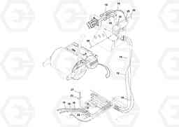 61419 Rear Hose Installation DD112HF/DD118HF/HA/HFA S/N 197518 -, Volvo Construction Equipment