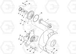 42807 Drum Assembly DD132HF/DD138HF/HA/HFA S/N 197527-, Volvo Construction Equipment