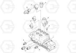 29793 Steering Valve Assembly DD132HF/DD138HF/HA/HFA S/N 197527-, Volvo Construction Equipment