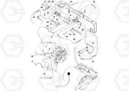 49048 Rear Hoses Installation DD132HF/DD138HF/HA/HFA S/N 197527-, Volvo Construction Equipment