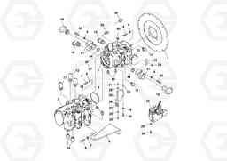 106258 Pump Stack Assembly DD132HF/DD138HF/HA/HFA S/N 197527-, Volvo Construction Equipment