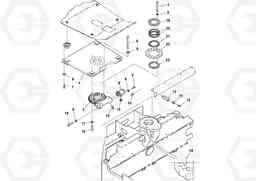 100020 Rotator DD132HF/DD138HF/HA/HFA S/N 197527-, Volvo Construction Equipment