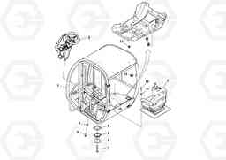 98225 Cab Installation DD132HF/DD138HF/HA/HFA S/N 197527-, Volvo Construction Equipment