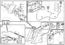 106750 Cable Harness, return to dig L180F, Volvo Construction Equipment