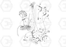 94616 Steering Hoses Installation DD90/DD90HF S/N 197375 -, Volvo Construction Equipment