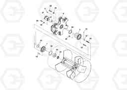 95751 Front/Rear Drum Assembly DD90/DD90HF S/N 197375 -, Volvo Construction Equipment