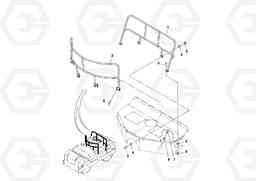 99091 Railing Installation DD90/DD90HF S/N 197375 -, Volvo Construction Equipment