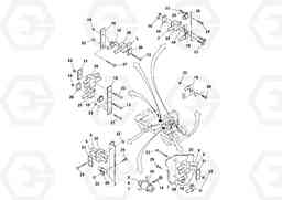 93222 Traction Hoses Installation DD90/DD90HF S/N 197375 -, Volvo Construction Equipment