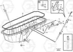 59613 Oil sump with mounting parts EC460CHR HIGH REACH DEMOLITION, Volvo Construction Equipment