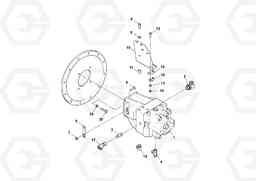 100118 Propulsion Pump Assembly SD100C S/N 198060 -, Volvo Construction Equipment