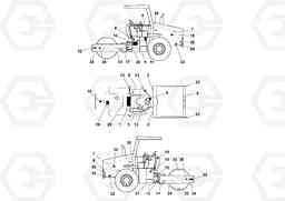 89810 Decal Installation SD100C S/N 198060 -, Volvo Construction Equipment