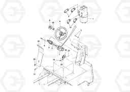 71030 Steering and Horn Installation SD100C S/N 198060 -, Volvo Construction Equipment