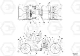 62877 Decal Installation DD70/DD70HF S/N 197522 -, Volvo Construction Equipment