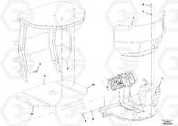 100124 ROPS/FOPS Assembly DD70/DD70HF S/N 197522 -, Volvo Construction Equipment