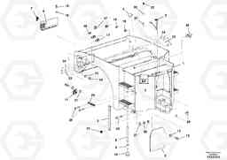 57259 Front frame Assembly DD70/DD70HF S/N 197522 -, Volvo Construction Equipment