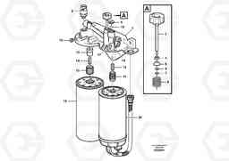 62637 Fuel filter A35D, Volvo Construction Equipment