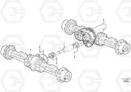 62940 Propeller shaft, mounting L50F, Volvo Construction Equipment