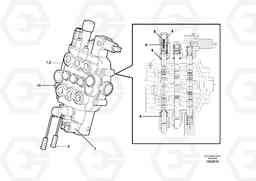 58867 Main control valve MC80B, Volvo Construction Equipment